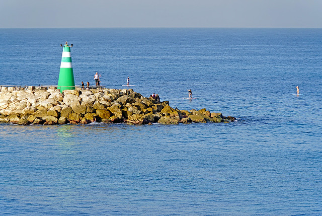 Israel-04496 - Tel Aviv Marina Breakwater Lighthouse