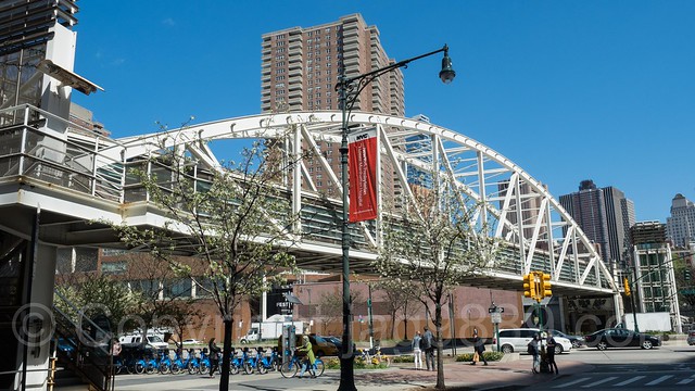 Tribeca Pedestrian Bridge over West Street, New York City