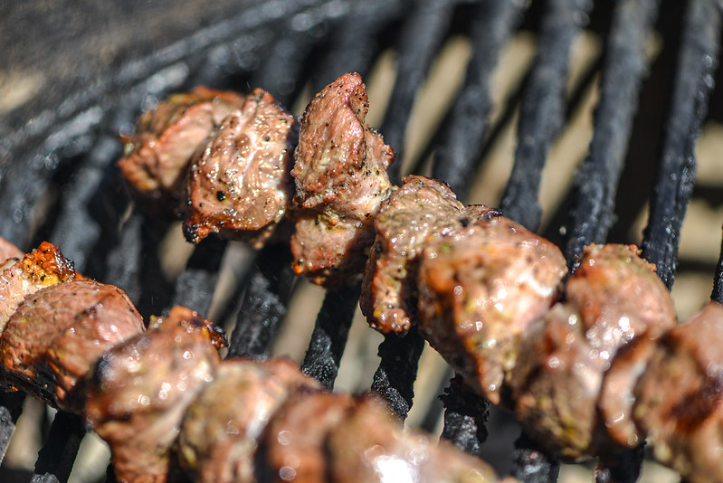 Herb-crusted Lamb Skewers