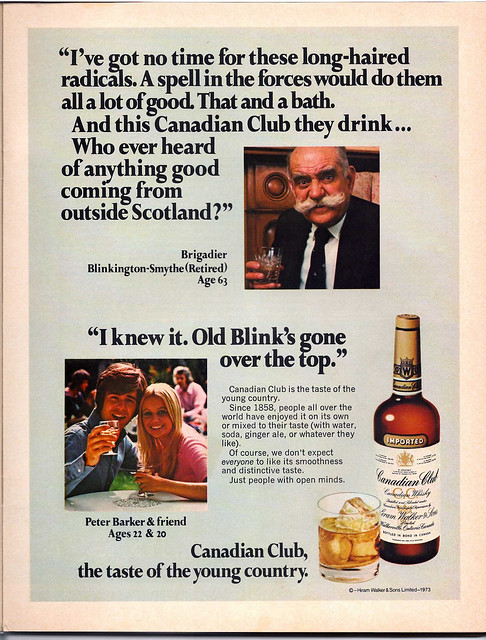 Canadian Club Whisky - 1974