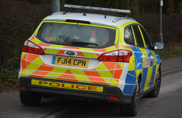 Nottinghamshire Police Ford Focus Response Car FJ14 CPN