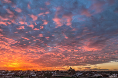 Mágico atardecer. by Juan Pérez Pinilla,