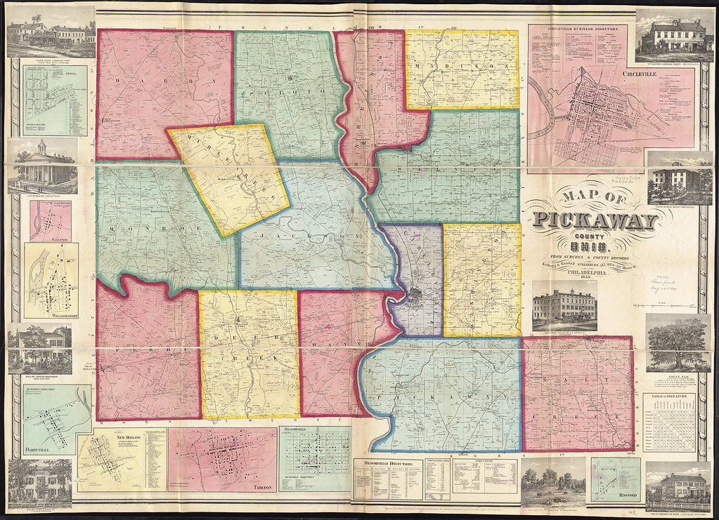 Map Of Pickaway County Ohio Zoom Into This Map At Maps Bp Flickr