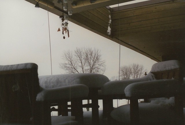 Snowy Balcony