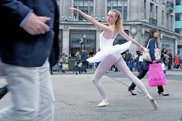 2. Street Ballerina - Oxford Circus