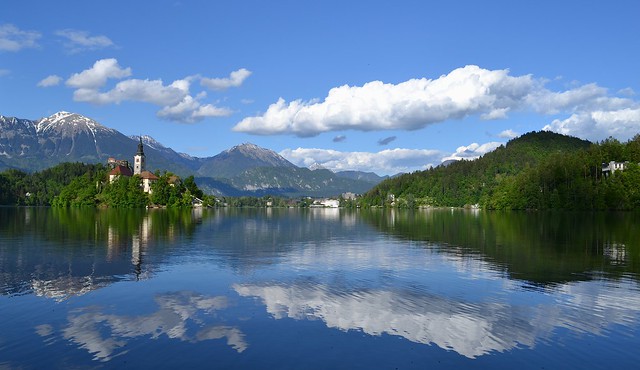 Lake Bled, Slovenia .... the small island