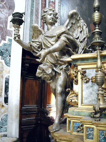 Angel by Giuseppe Sanmartino (1768) - Detail of High altar… | Flickr