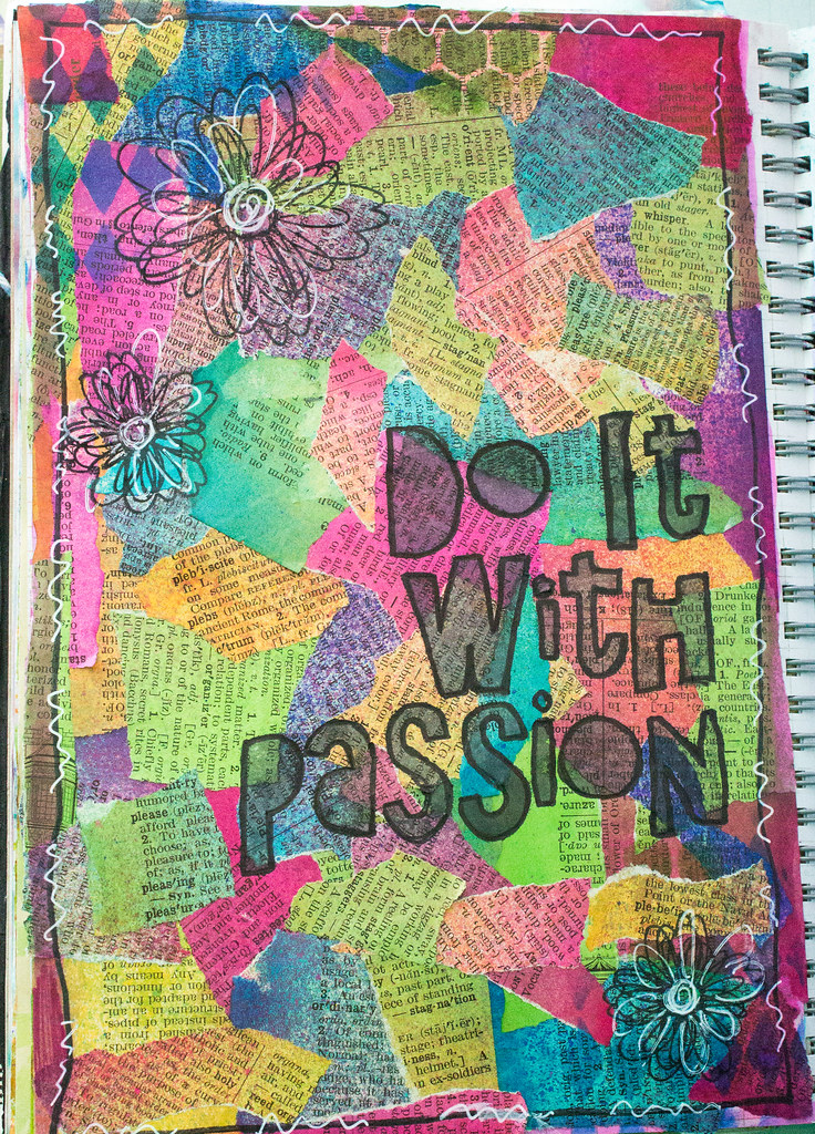 Passion journal page | Vicki Bridges | Flickr