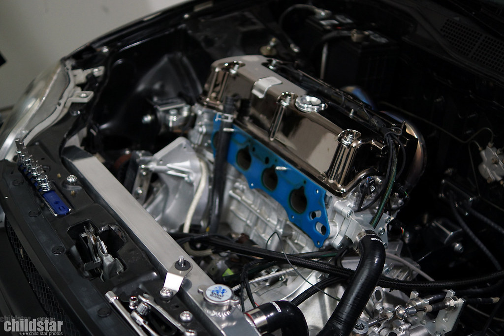 K-Tuned 80mm throttle body install on RBC intake manifold | Flickr