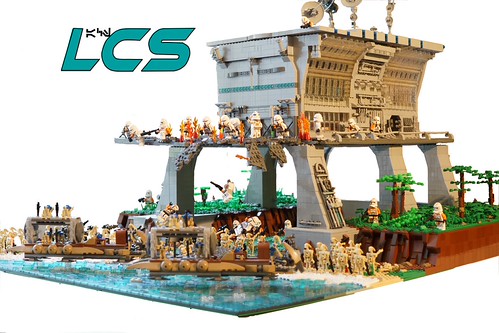 Lego Star Wars Baso on Naboo | by littleclonestudios/LCS