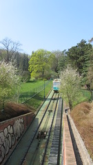 Petřín funicular railway, Prague
