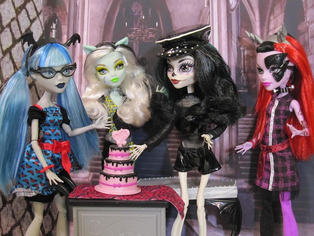 Fusion Inspired Ghouls Celebrate Skelisa's Birthday