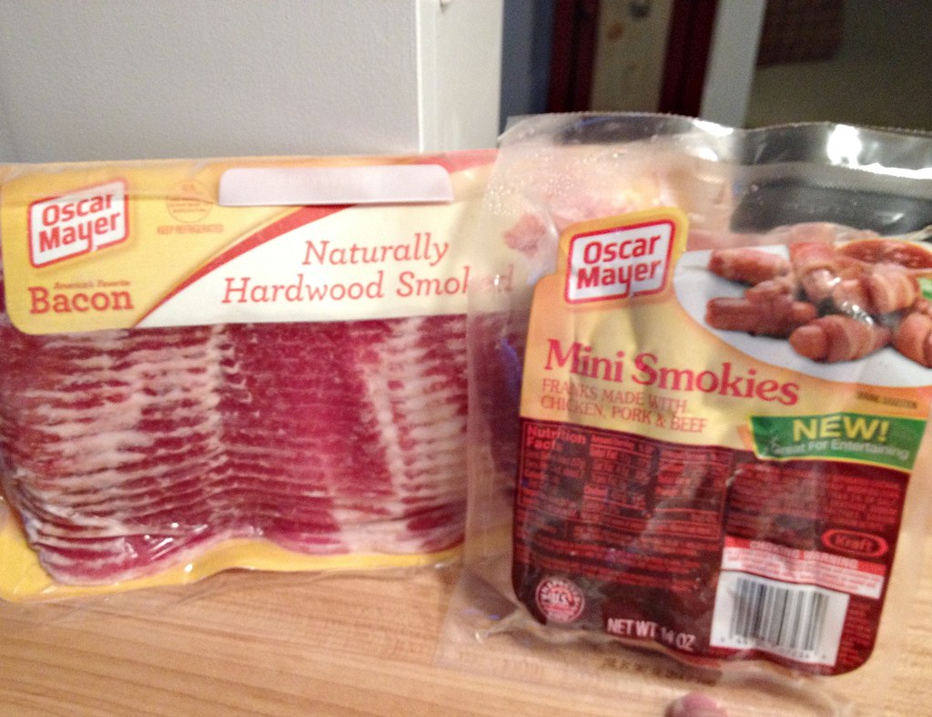 bacon and sausage