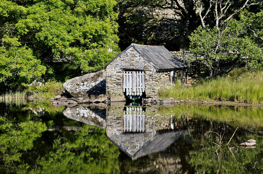 Boat House-reflection.