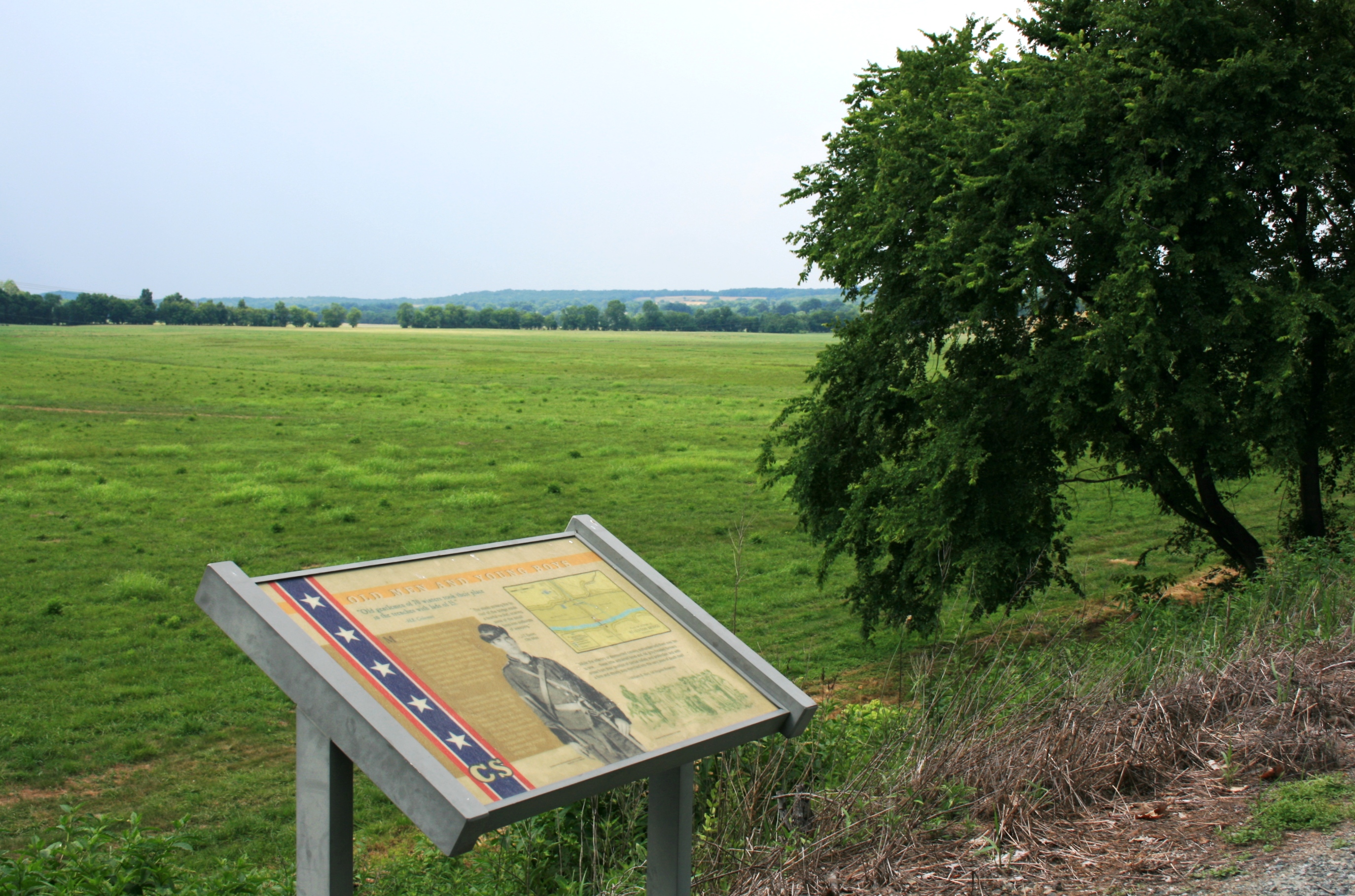 Staunton River Battlefield view