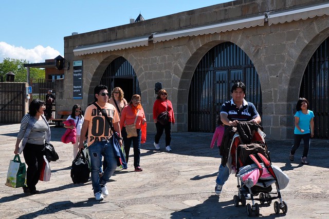Romería con la Virgen de la Puerta (Perú) a Torreciudad 2014