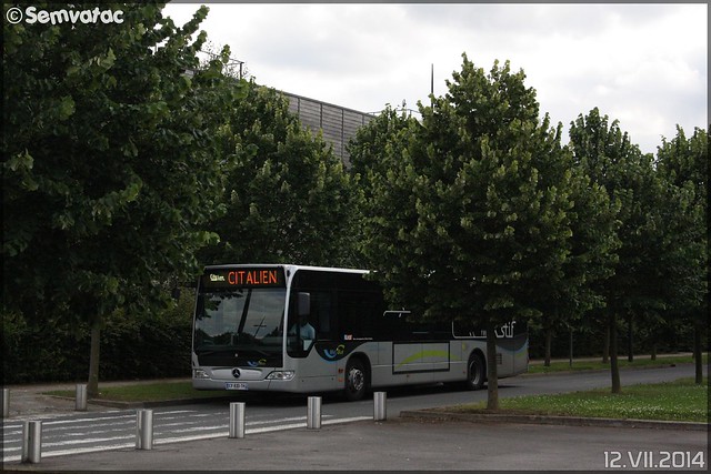 Mercedes-Benz Citaro - Transdev Ile-de-France – Établissement de Vaux-le-Pénil / STIF (Syndicat des Transports d'Île-de-France) – Melibus n°71057