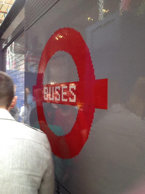 LEGO bus stop