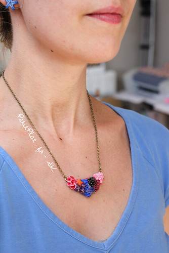 Miniature Coral Reef Necklace | sculpted from polymer clay. … | Flickr