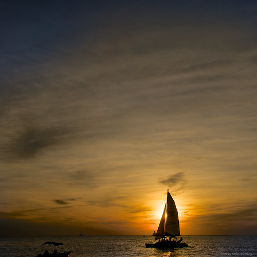 ocean light sunset sea sky usa nature colors beautiful clouds boat twilight sailing view florida sony keywest nex sonynex nex6 ilobsterit