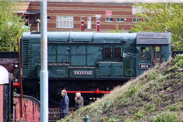 08604 DIDCOT RAILWAY CENTRE 20170415 carrying the number 604 and the name PHANTOM