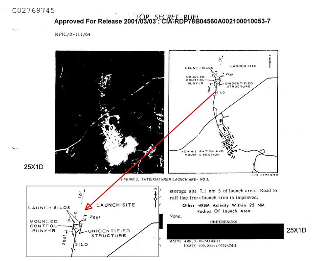 Plunge, Dvina Missile Silo, CIA Map