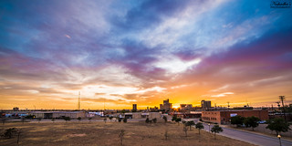 Lubbock Downtown Sunset