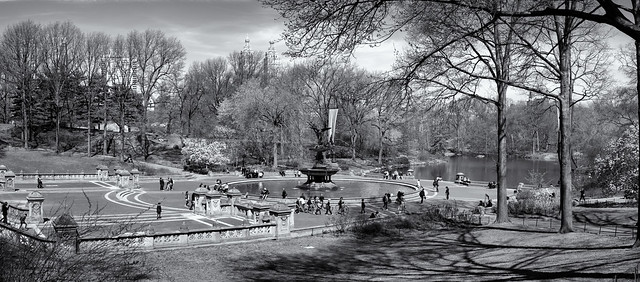 Bethesda Fountain Panorama