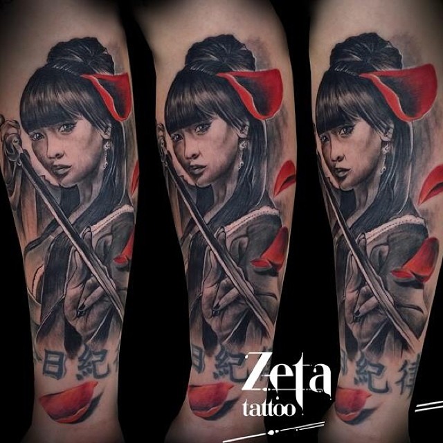 The Samurai & The Geisha - ArtWear Tattoo