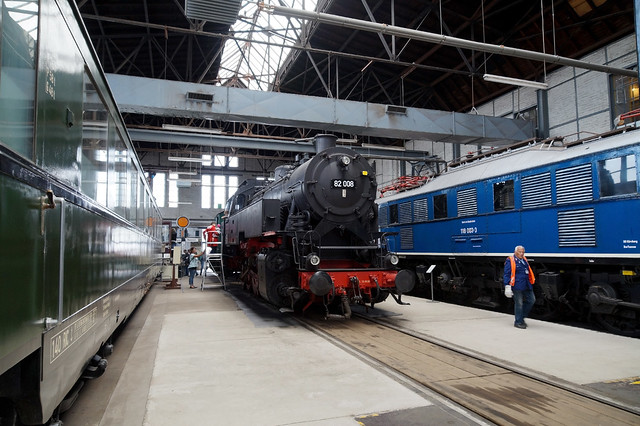 Lok 82 008 im Eisenbahnmuseum Koblenz