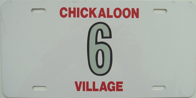 Athabascan Nation (Chickaloon Village)  1990 License Plate