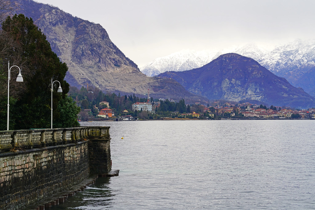 Amazing lakeview of Lago Maggiore, Stresa, Italy