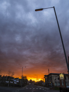 Stocksbridge sunset 2