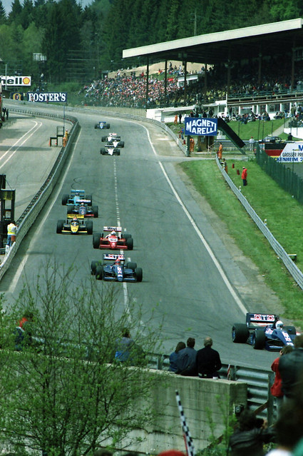 1987-05-17 009 Grand Prix Belgien, Startrunden