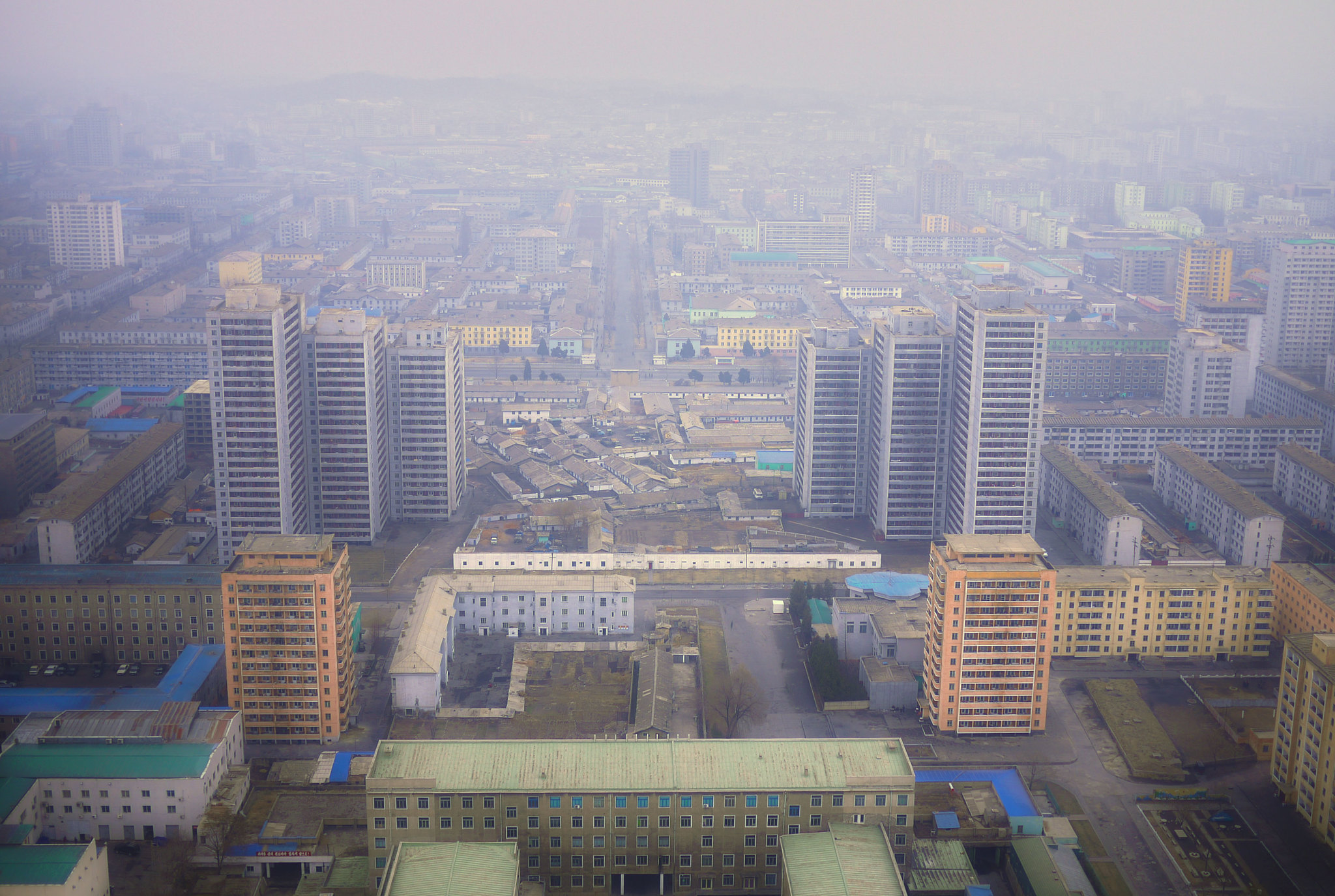 Downtown Pyongyang