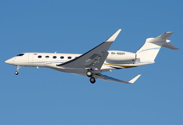 RA-10205 Surgutneftegas Gulfstream Aerospace G650 (G-VI)