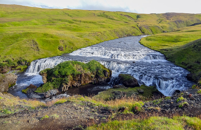 Fimmvörðuháls, Skógará waterfall nr. 1, Iceland