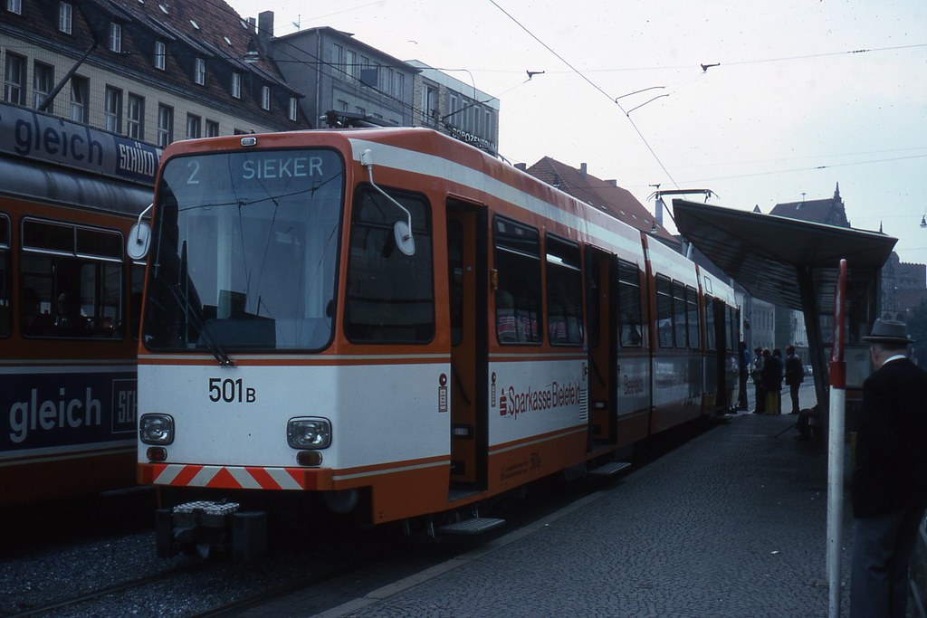 JHM-1976-1120 - Allemagne, Bielefeld, tramway