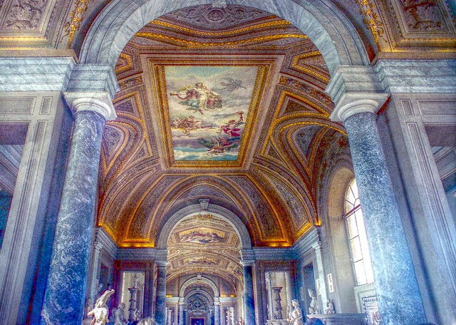 Vatican Museum: HDR (from single jpg) - 35 mm SLR Film