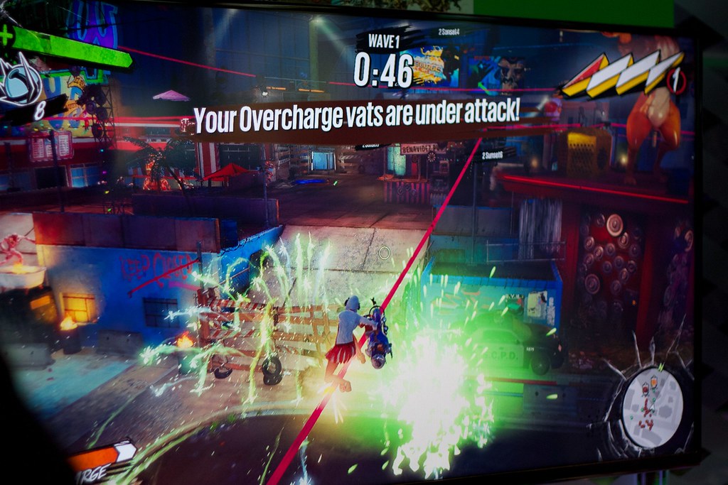 Sunset Overdrive, A quick capture of gameplay on the floor.…, Raj Deut