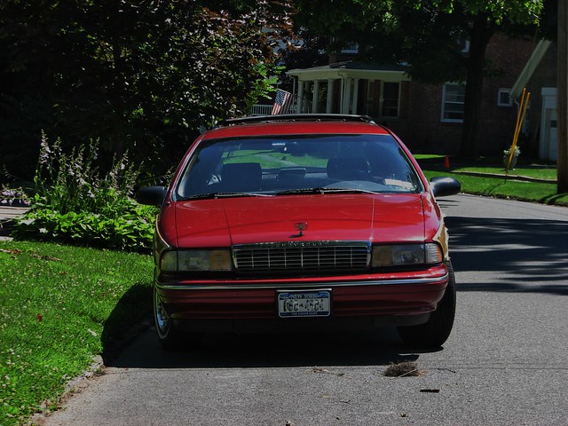 A 1995 CHEVY CAPRICE WAGON IN JULY 2014