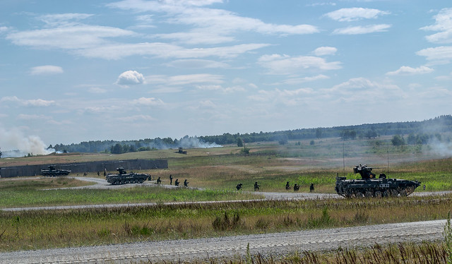 Romanian, Georgian Armies participate in live-fire exercise during Combined Resolve II, Jun. 27, 2014