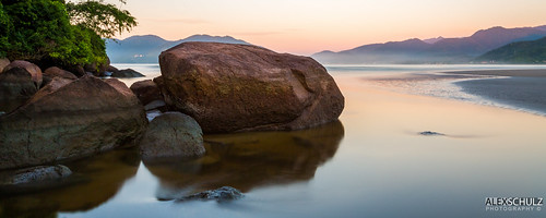ocean brazil nature stone sunrise landscapes ubatuba tranquility serenity serene tranquil