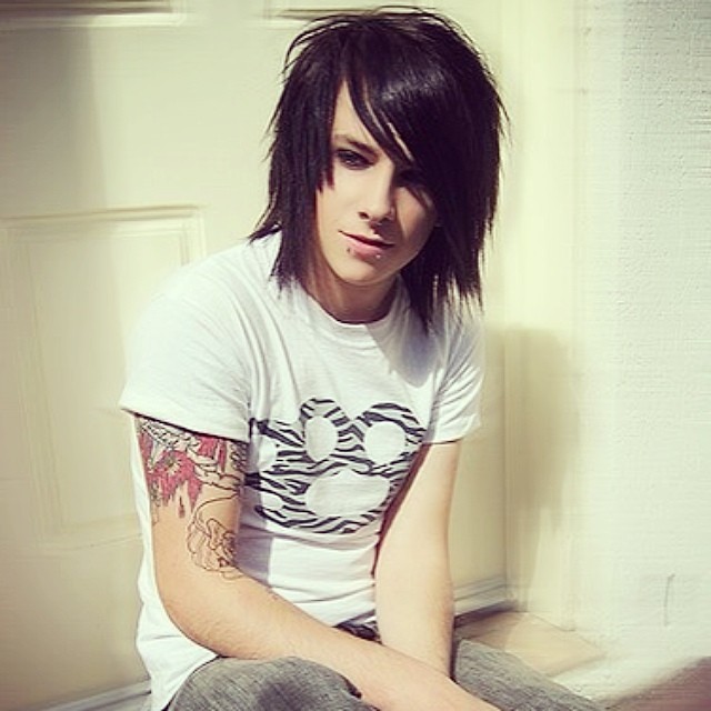 guy #emo #awesome #look #fashion #black #beautiful #hair … | Flickr