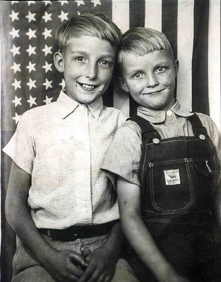 Robert and Harry; 1940