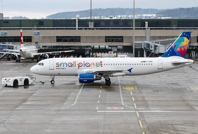 LY-SPH  Small Planet Airlines Airbus A320-214