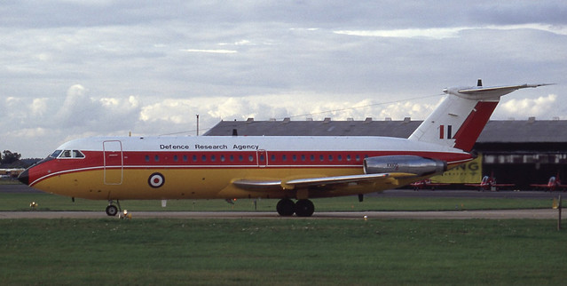 XX105. Defence Research Agency BAC1-11-201AC