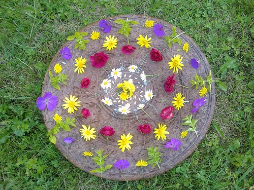 solstice flower mandala | by my little red suitcase