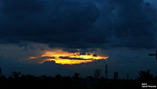 Sunset at Kolkata
