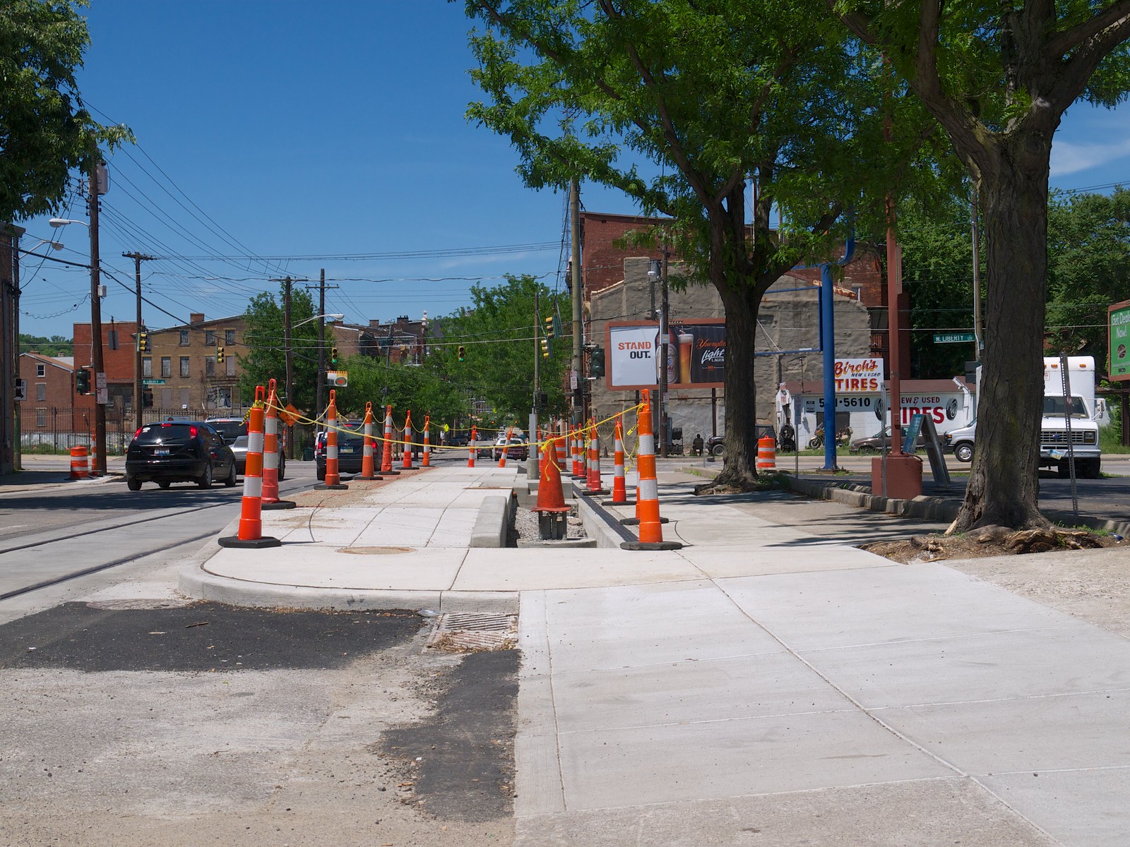 Elm and Liberty Streetcar Stop